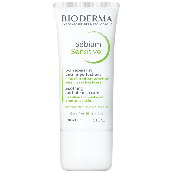 Bioderma Sebium Sensitive Καταπραΰνει, Ενυδατώνει & Εξαλείφει τα Σπυράκια 30ml